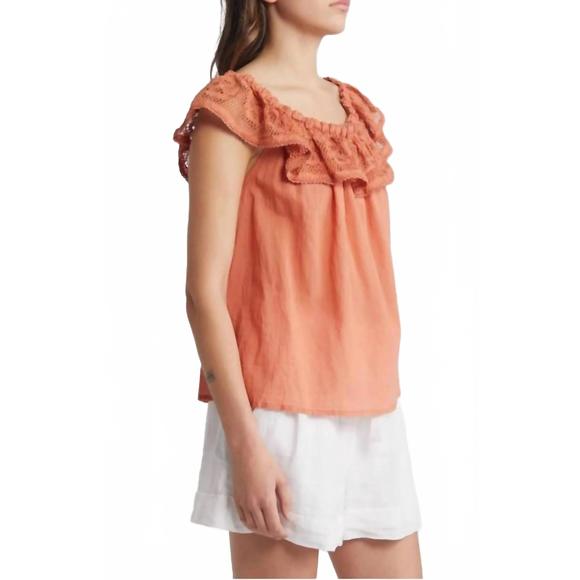 NEW CLEOBELLA paulina top in apricot brandy - Picture 3 of 5